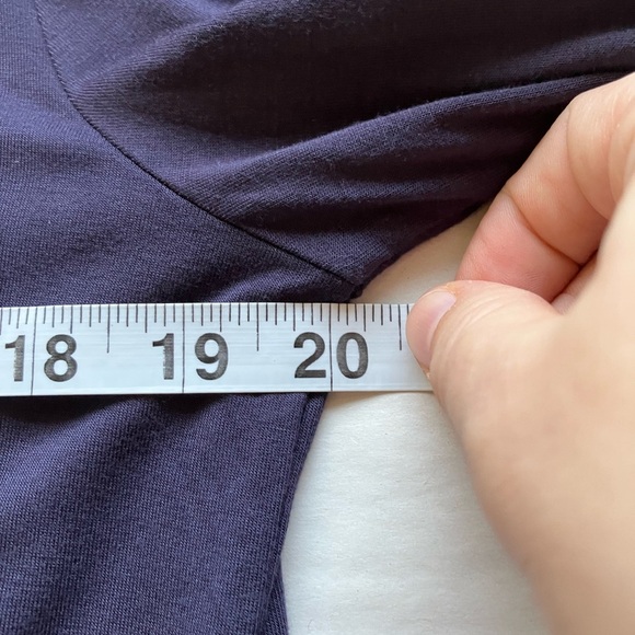 Soft Surroundings Tunic Button‎ Front Blouse Sz M Viscose Long Sleeves Office - Picture 7 of 8